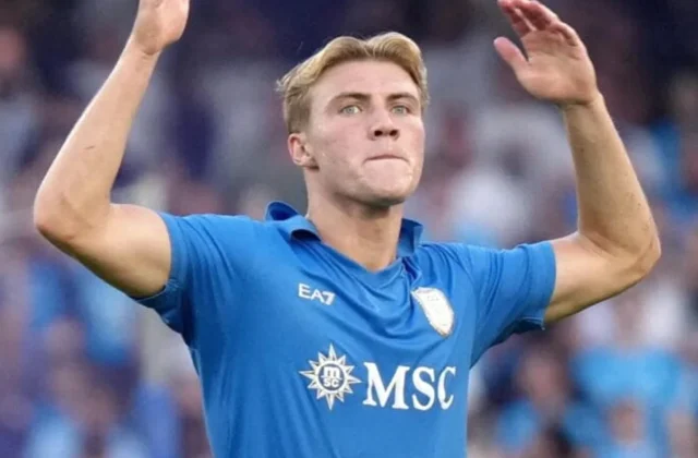 Hojlund Returns to Napoli Eager to Build on Denmark Goals