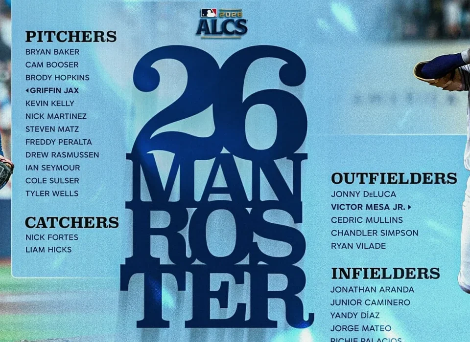 Rays Add Rookie Brody Hopkins to ALCS Roster for Guardians Series