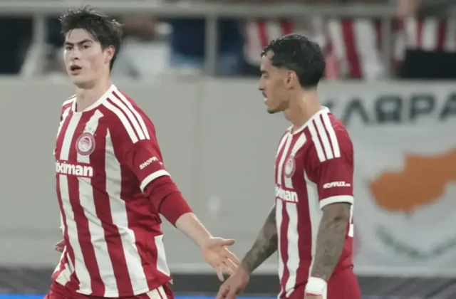 Armando González Sparks Olympiacos Winner Against Sparta Prague