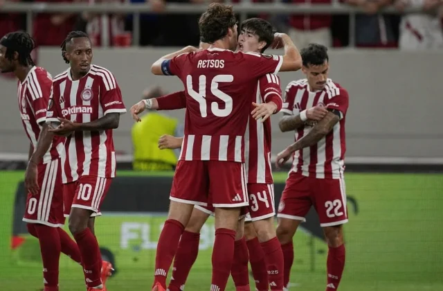 Hezze Header Earns Olympiacos Europa League Win at Marseille
