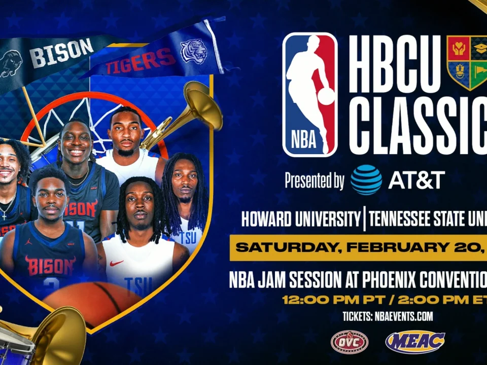Howard, Tennessee State Set for 2027 NBA HBCU Classic in Phoenix
