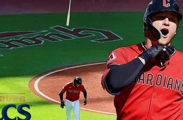 Petey Halpin Lifts Guardians Past Rays for 2-1 ALCS Lead