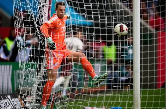 Neuer Error Gifts Augsburg Goal Eight Seconds Into Bayern Clash