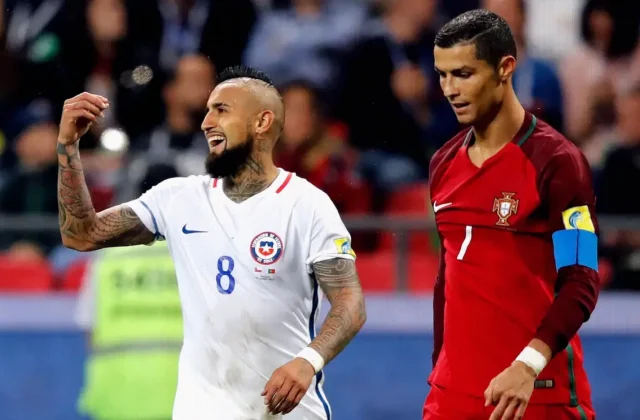 Arturo Vidal Reacts to Cristiano Ronaldo’s Portugal Camp Exit