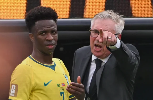 India vs Brazil: Vinicius Junior Leads Ancelotti’s Side in Kolkata Friendly