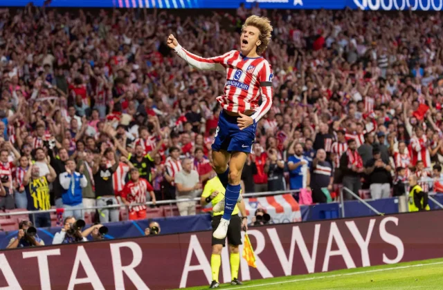 Pablo Barrios Stars as Atlético Madrid Beat Manchester United