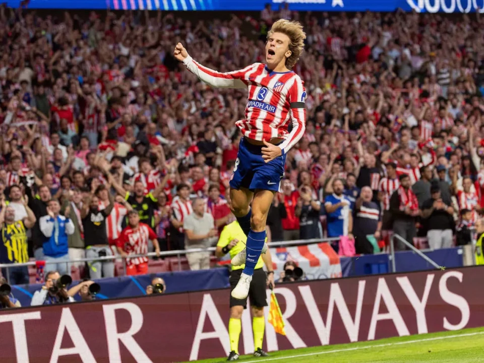 Pablo Barrios Stars as Atlético Madrid Beat Manchester United