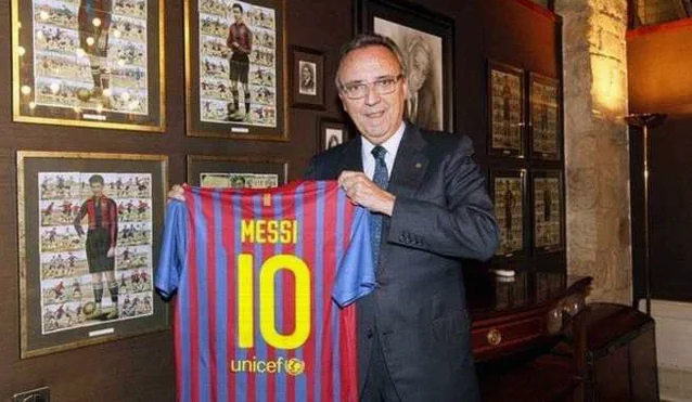 Former Barcelona President Gaspart Linked to Messi Farewell Stalemate