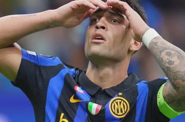 Inter Face Six-Week Lautaro Martinez Absence in Crucial Run