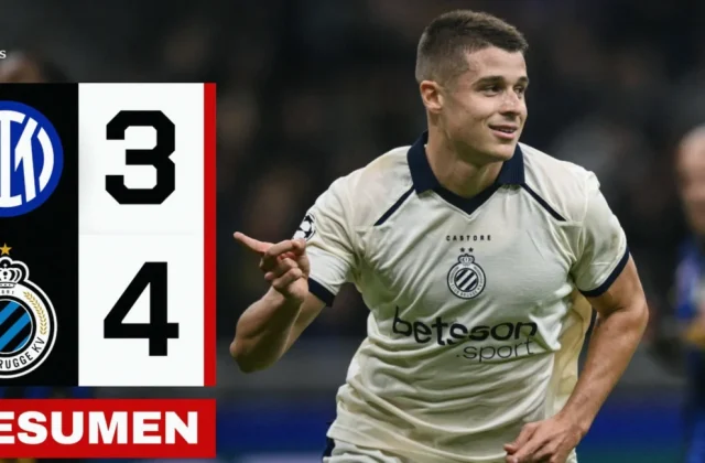 Club Brugge Stun Inter in Seven-Goal Champions League Thriller