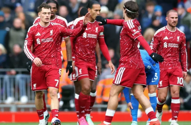Liverpool Beat Brighton 2-0 as Iraola Claims First League Win at Anfield