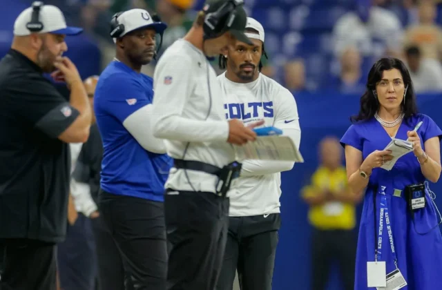 Carlie Irsay-Gordon Takes Hands-On Sideline Role With Colts