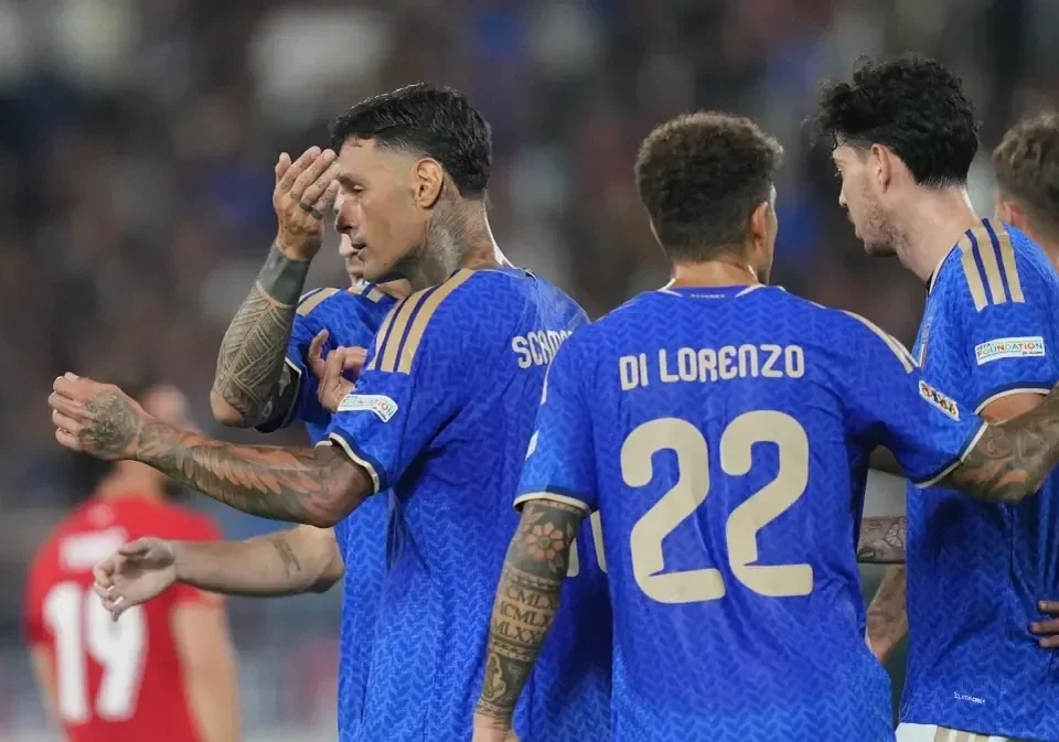 Italy Overcome Turkey 3-1 to Move Second in Group
