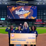 Alina Elias, Kayleigh Allen and Janiya Pillow honored at World Series