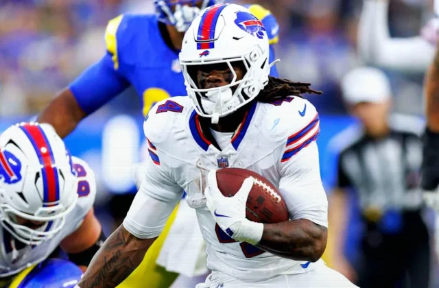 Bills’ Joe Brady Puts James Cook on Notice Over Fumbles
