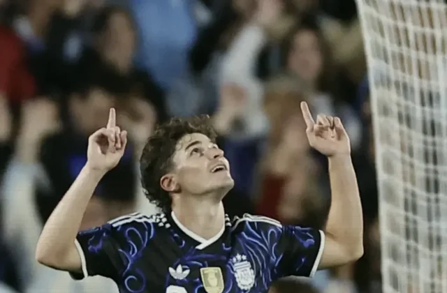 Julián Álvarez Ends Argentina Goal Drought in 7-0 Burkina Faso Win