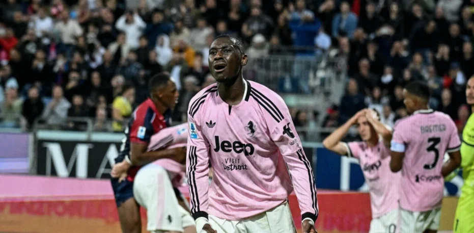 Kolo Muani Ends Serie A Drought as Juventus Draw at Cagliari