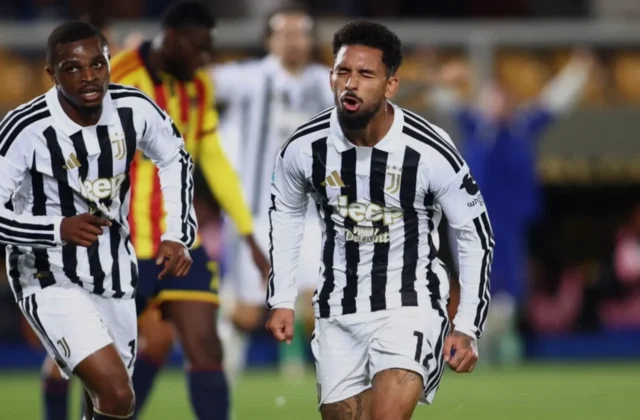 Juventus Bounce Back at Lecce as McKennie and Douglas Luiz Score