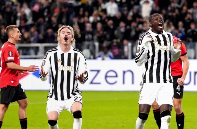 Juventus Held by Rennes in 2-2 Europa League Draw at Allianz Stadium