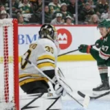 Kaprizov scores twice as Wild rally to beat Bruins 4-1 in home opener