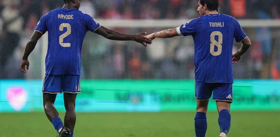 Mancini Gives Kayode, Ruggeri and Romano Their Chance Against Turkey