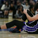 Maxime Raynaud Leaves Kings Preseason Loss in Wheelchair With Knee Injury
