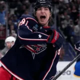 Matthew Knies’ 3-Point Debut Powers Blue Jackets Past Sabres