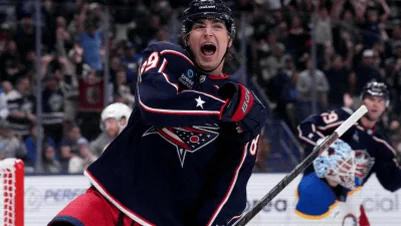 Matthew Knies’ 3-Point Debut Powers Blue Jackets Past Sabres