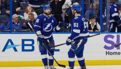 Kucherov’s Two Goals Fuel Lightning’s Comeback Win Over Canucks