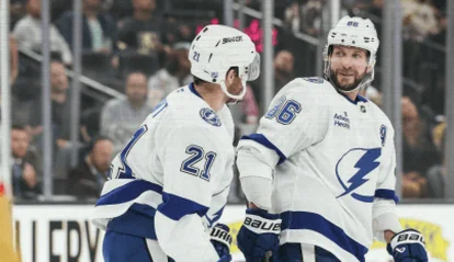 Kucherov Matches Stamkos as Lightning’s All-Time Points Leader