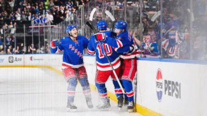 Lafreniere Scores Twice as Rangers Beat Lightning 4-1