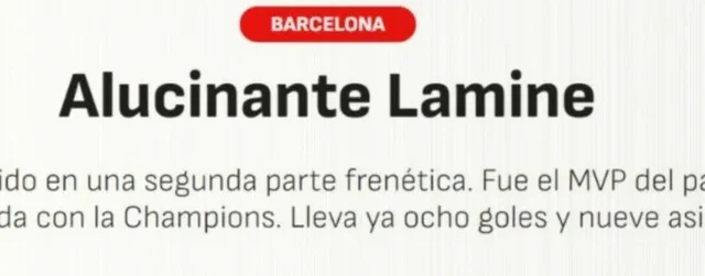 Lamine Yamal Inspires Barcelona’s 4-1 Champions League Win at Galatasaray