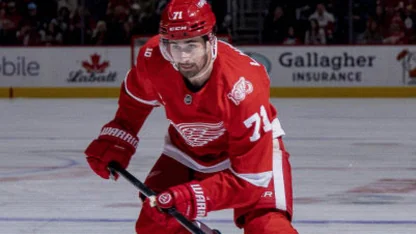 Dylan Larkin to Miss Red Wings’ Opening Two Games with Upper-Body Injury