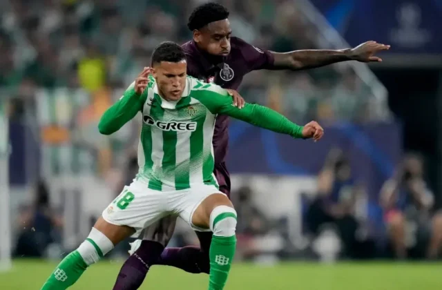 Betis Mark Champions League Return With 3-2 Win Over Porto