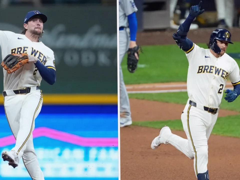 Brice Turang Powers Brewers Past Dodgers in NLCS Game 1