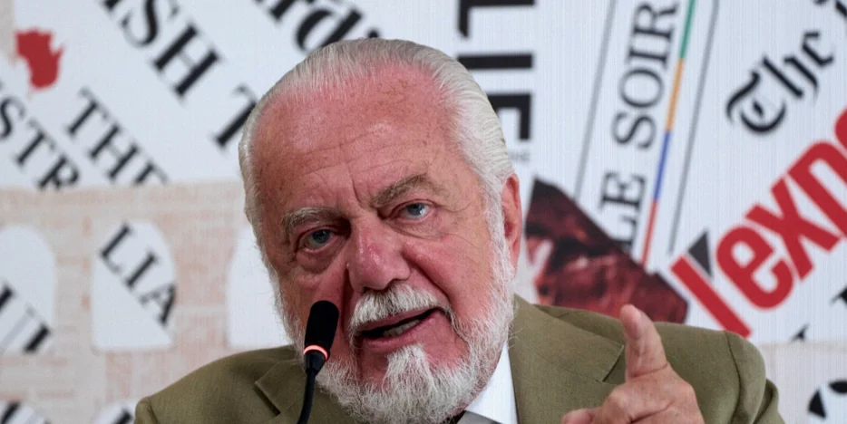 De Laurentiis Backs Malagò Ahead of FIGC Presidential Election