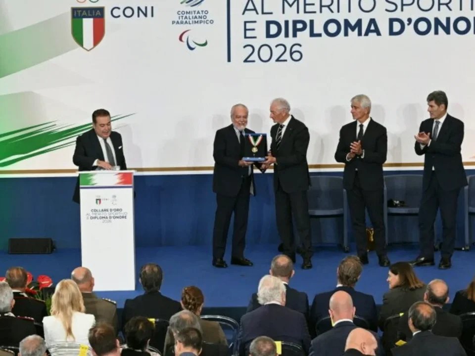 Napoli Receive CONI’s Top Honour as De Laurentiis Hails Club Revival