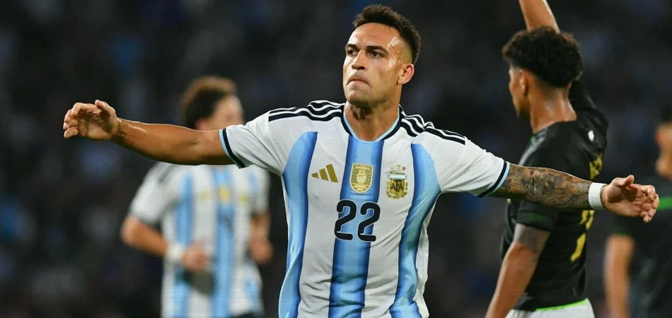 Lautaro Martinez Nears Aguero’s Argentina Goal Record After Bolivia Strike