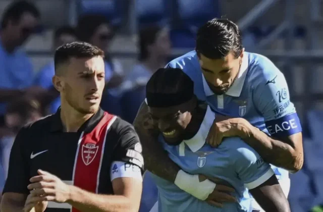 Lazio Beat Monza to Join Inter at the Serie A Summit