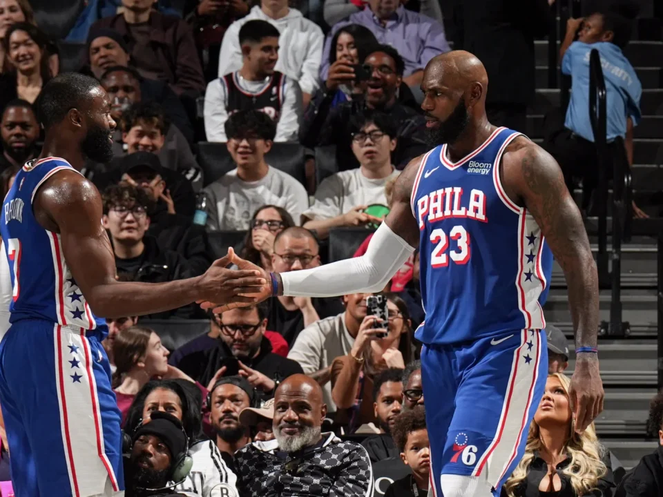 LeBron Debuts for 76ers with 10 Points, 5 Assists vs. Nets