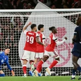 Arsenal Overpower Lille 3-0 in Seven-Minute Champions League Blitz