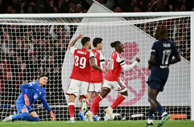Arsenal Overpower Lille 3-0 in Seven-Minute Champions League Blitz