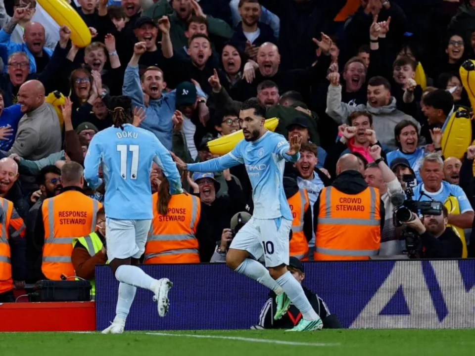 Jérémy Doku Inspires Manchester City’s 3-0 Win at Liverpool Before PSG Clash