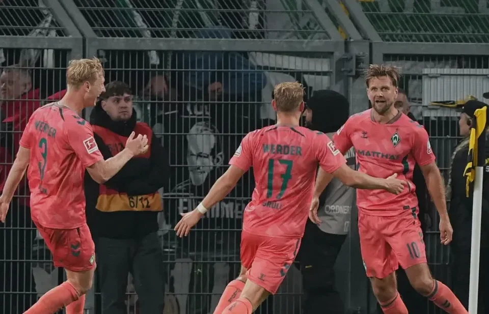 Füllkrug’s Late Goal Earns Werder Bremen 2-2 Draw at Dortmund