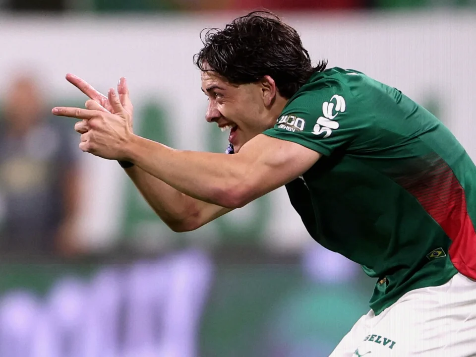 Agustín Giay Scores Twice for Palmeiras After Argentina Triple Duty