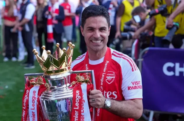 Mikel Arteta Extends Arsenal Contract Until 2030 After Title Triumph