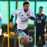 Lionel Messi Holds Final Argentina Training Before Benin Farewell