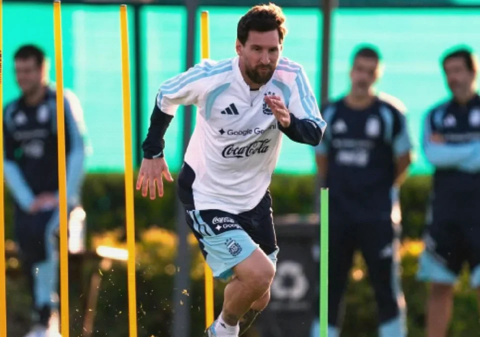 Lionel Messi Holds Final Argentina Training Before Benin Farewell