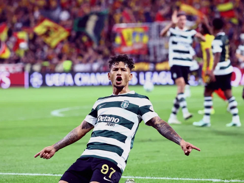 Sporting CP Beat Lens 2-0 to Go Provisionally Top