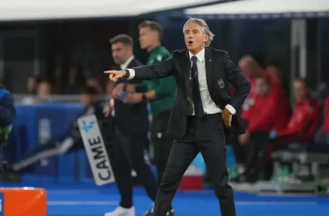 Mancini Sees Italy Improve After Rotated Side Beats Turkey 3-1